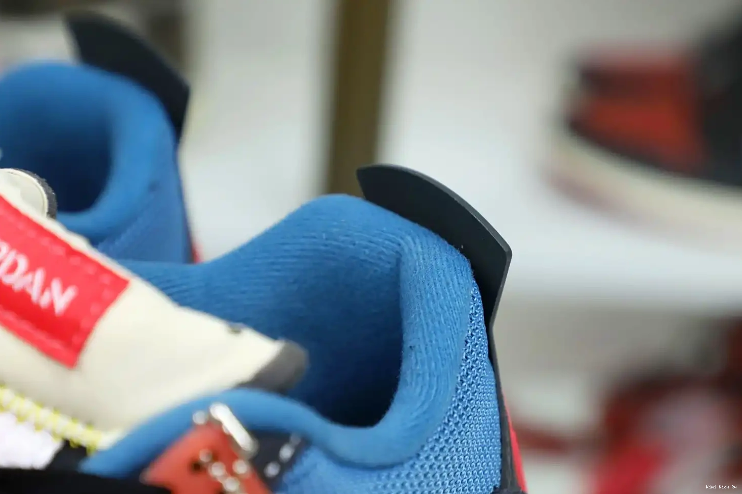 LA UNION RETRO AIR JORDAN X Kimikick 4 NOIR' 'OFF 0513
